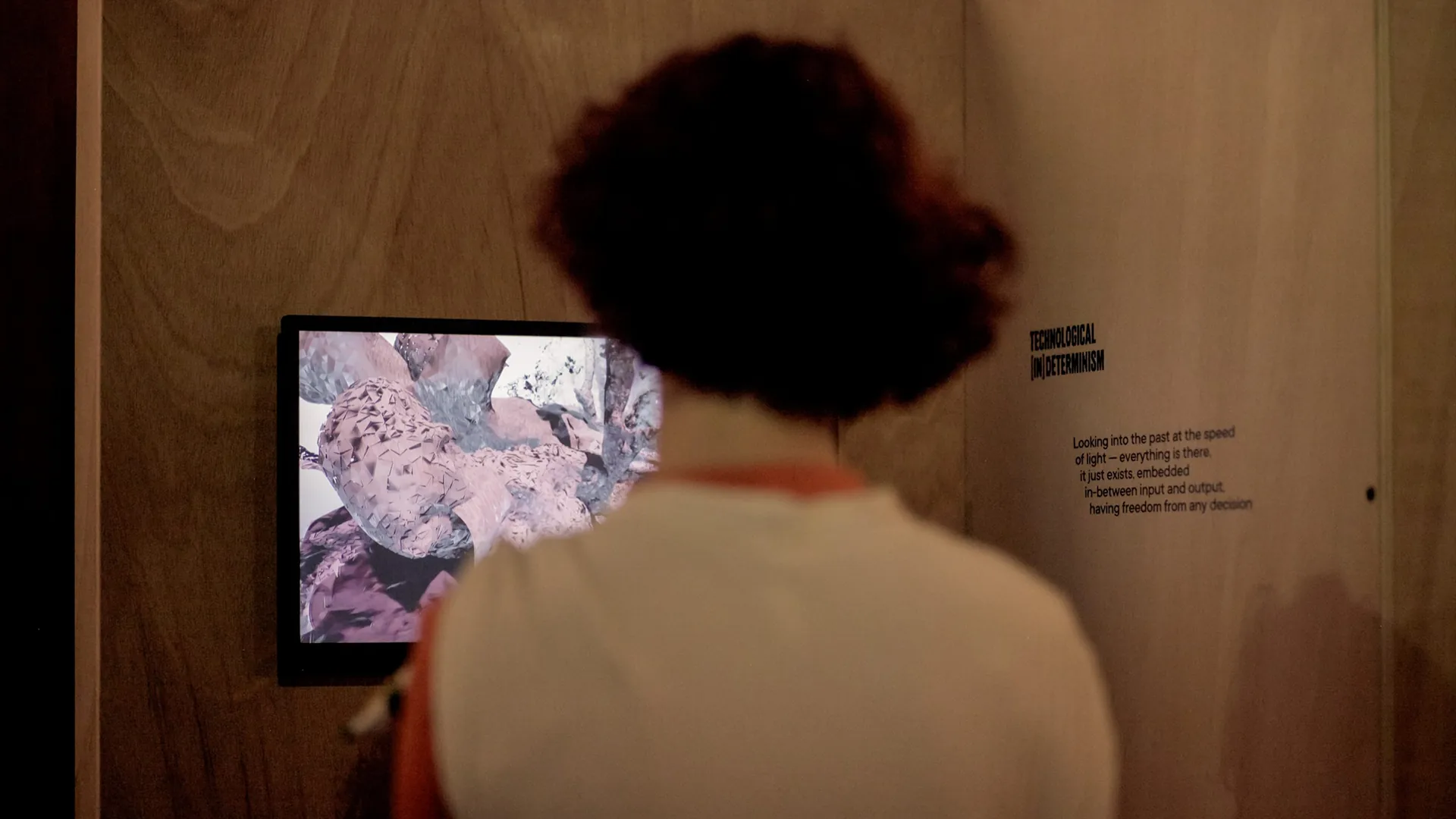 installation view - 3’17” - Pop-up show at the French Institute in Bucharest