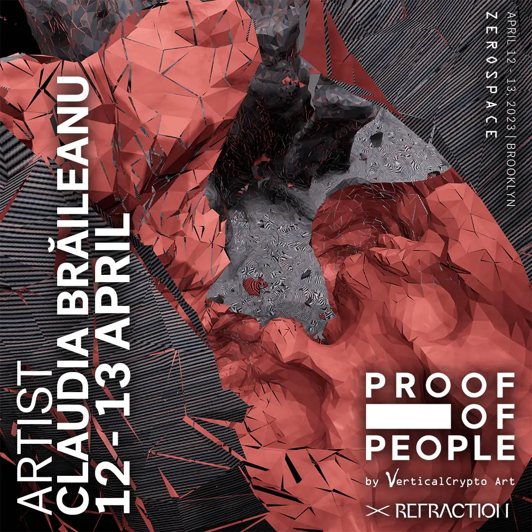 Refraction x Proof of People - Claudia Brăileanu poster