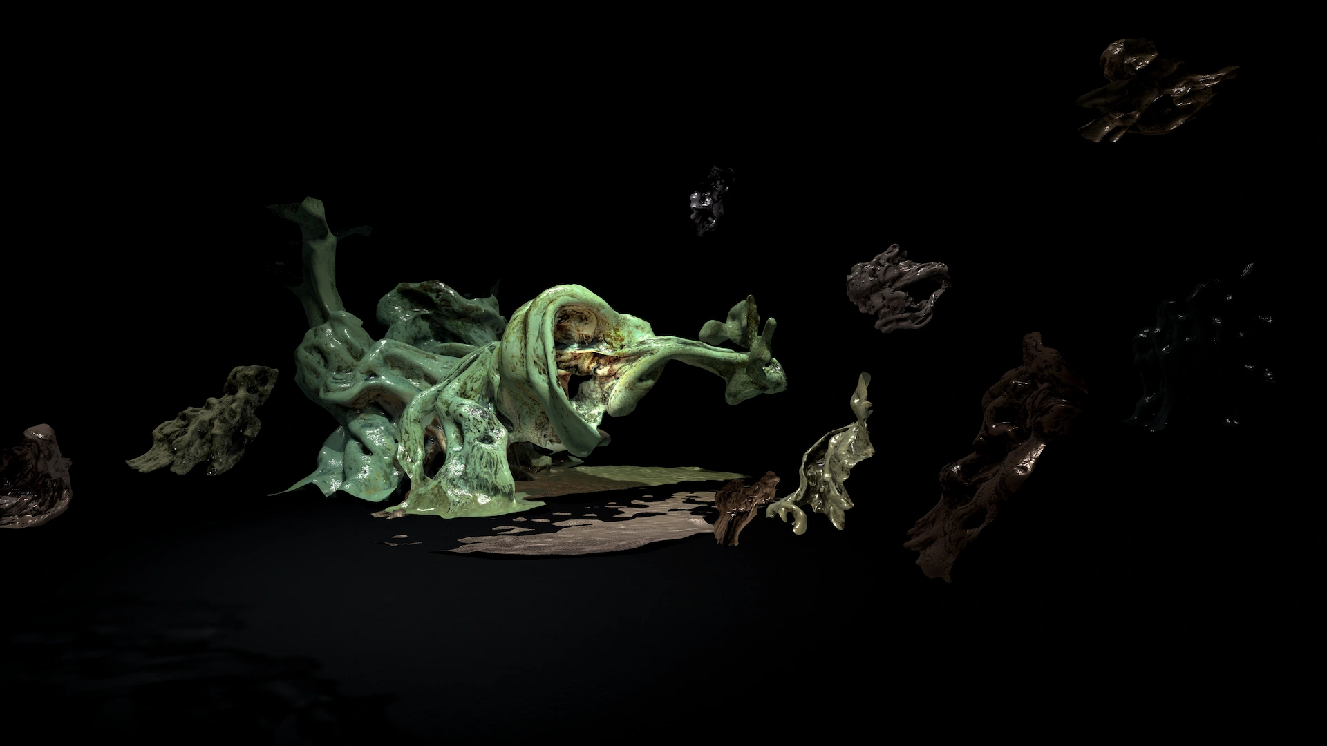 Landscape with Olive Trees - screenshot © Claudia Braileanu, 2022