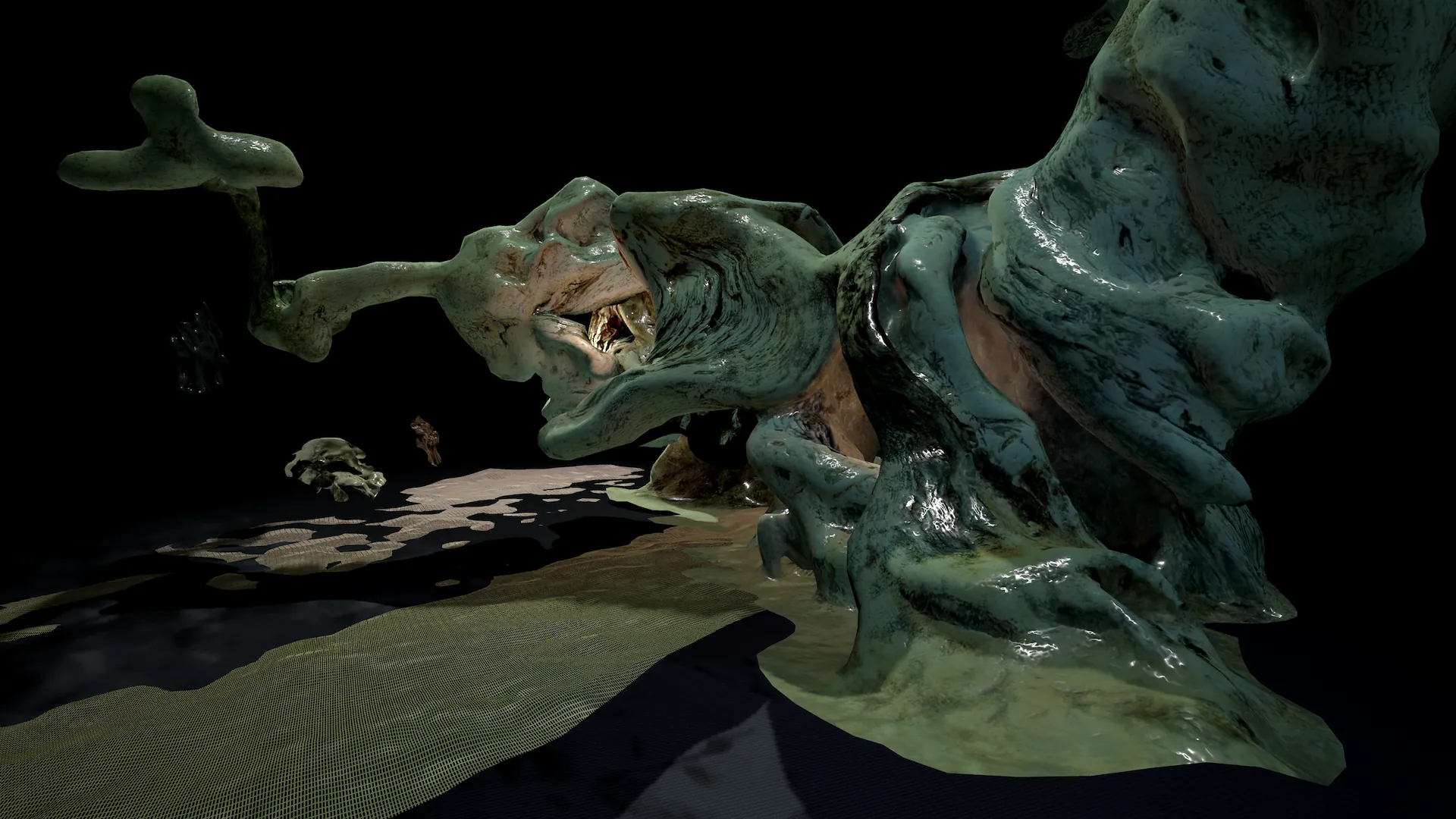 Landscape with Olive Trees - screenshot © Claudia Braileanu, 2022