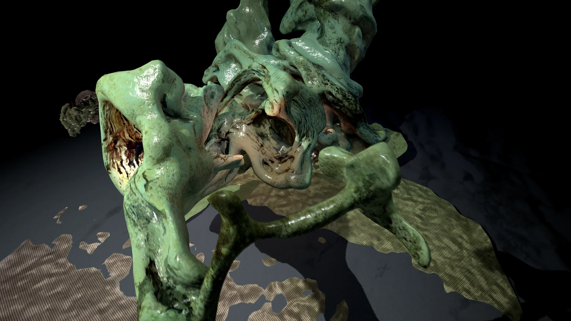 Landscape with Olive Trees - screenshot © Claudia Braileanu, 2022