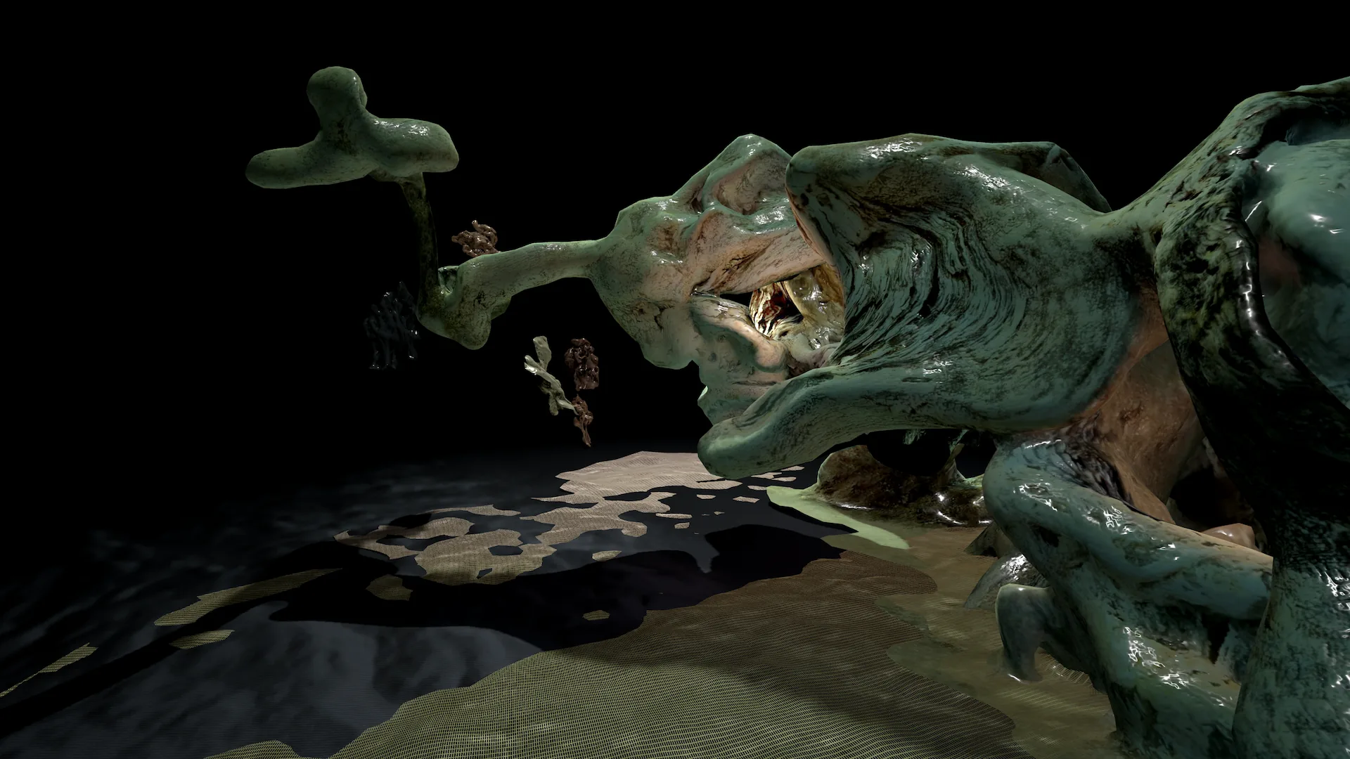 Landscape with Olive Trees - screenshot © Claudia Braileanu, 2022