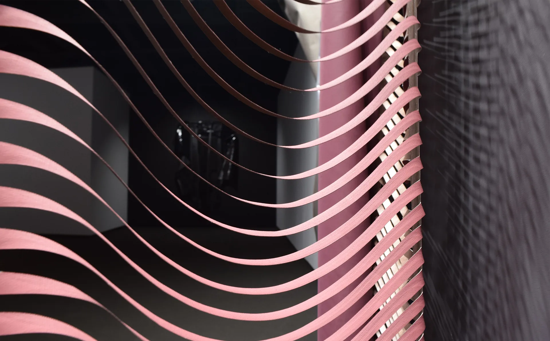 Black Path, installation view, Mobius Gallery, 2017 © Claudia Braileanu, 2017