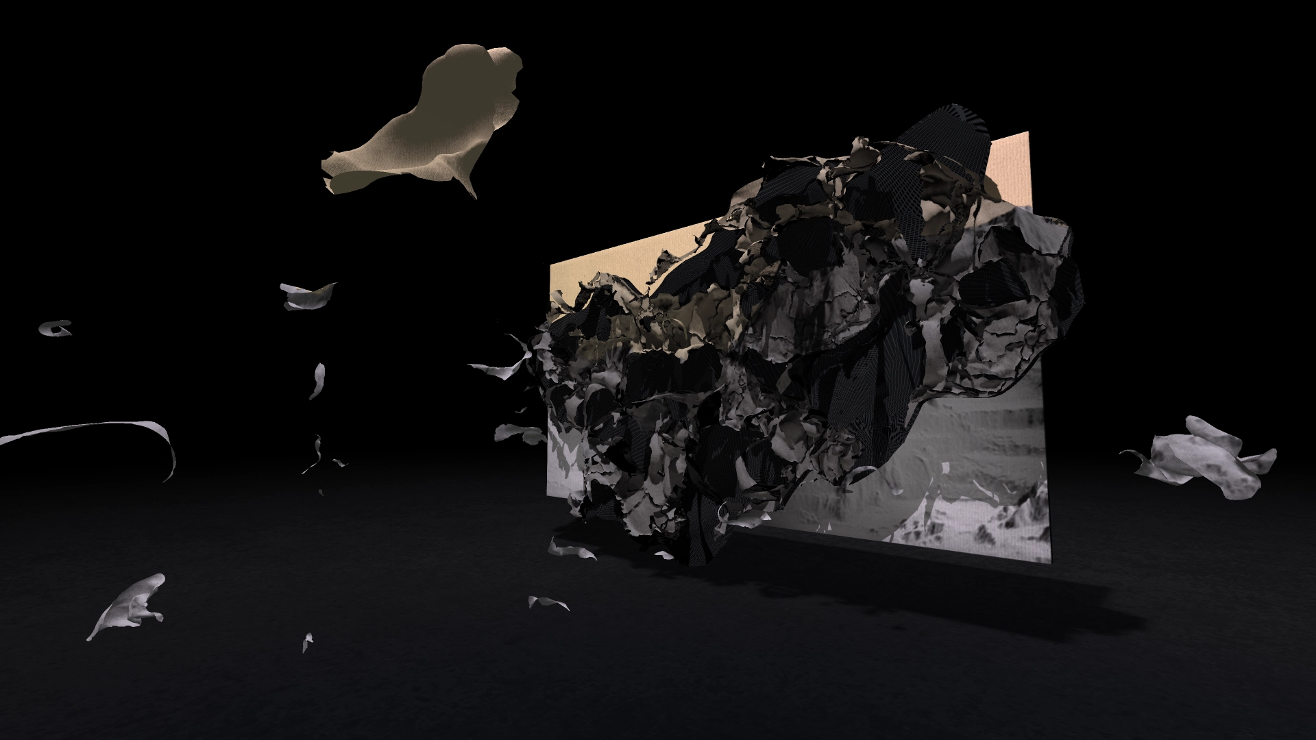 360° Stereoscopic Landscape Painting - screenshot © Claudia Braileanu, 2023