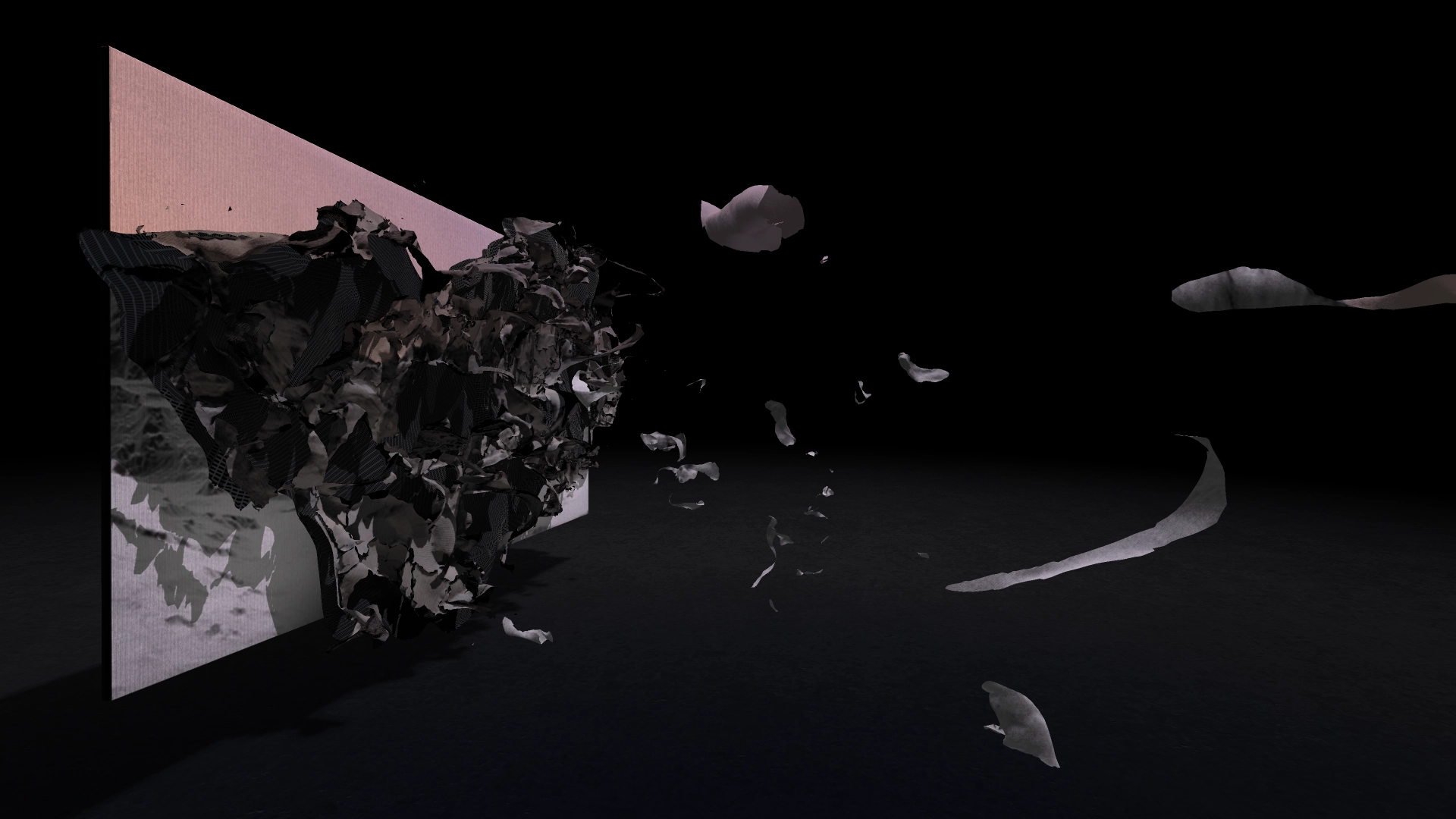 360° Stereoscopic Landscape Painting - screenshot © Claudia Braileanu, 2023