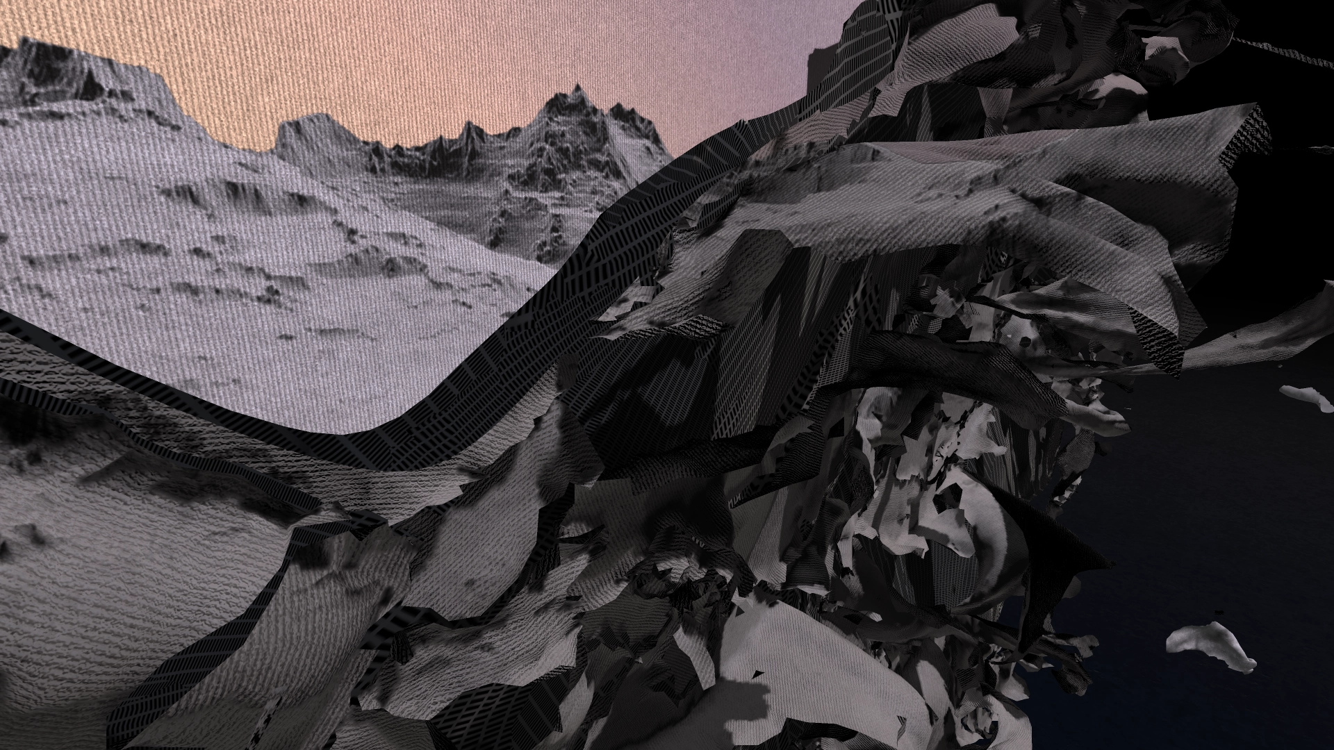 360° Stereoscopic Landscape Painting - screenshot © Claudia Braileanu, 2023